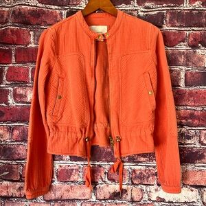 Anthropologie Joyce Textured Moto Jacket